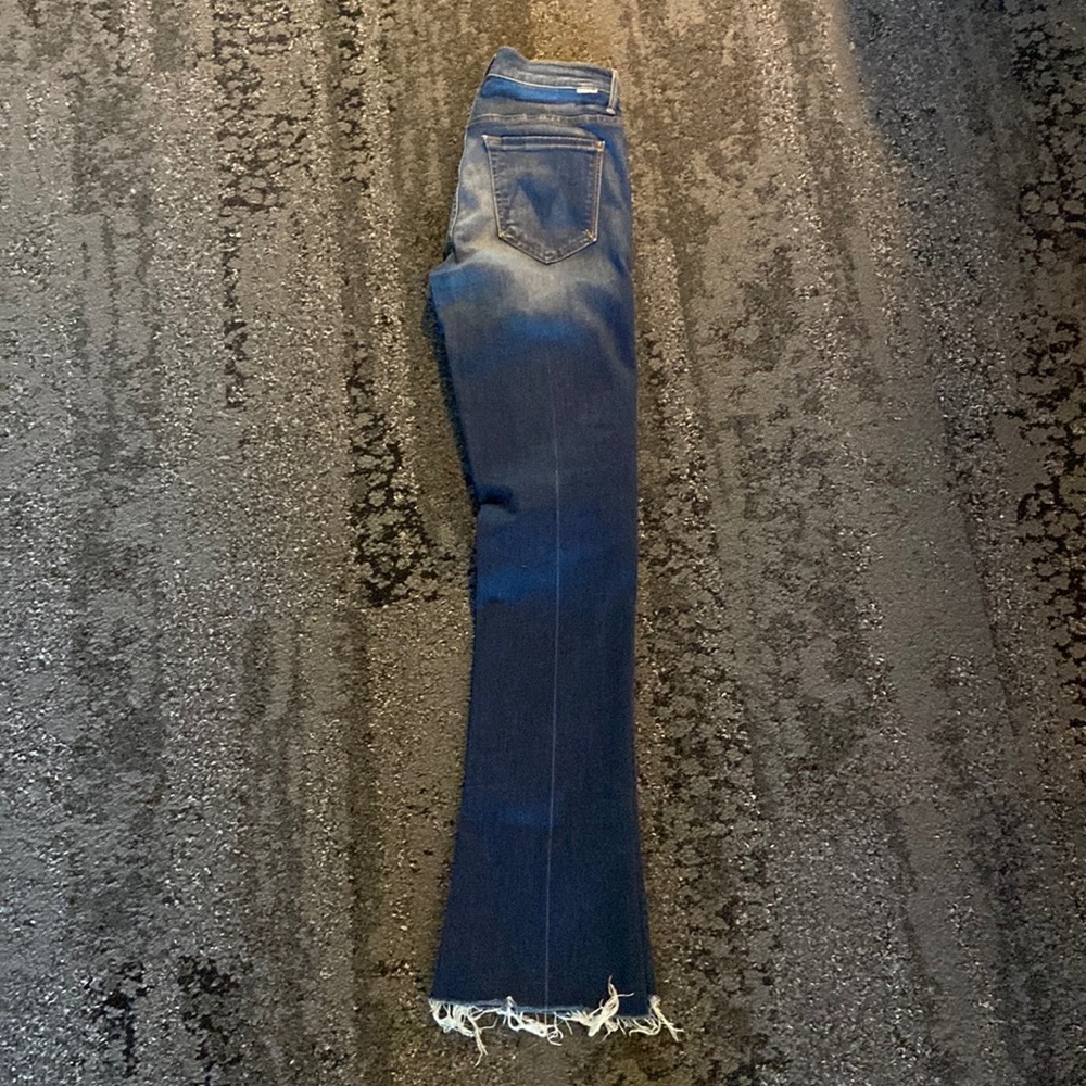 Mother Pixie Runaway The sun Don't Shine Forever Wide Leg Denim Size 26